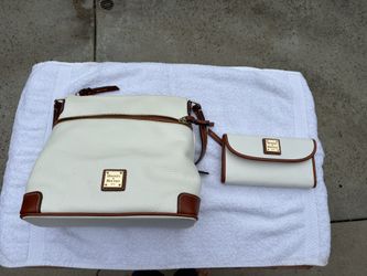 Dooney & Bourke White Purse And Wallet 