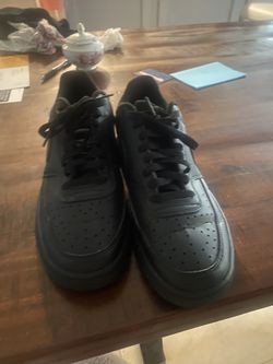 Black Air Force One  Size 10