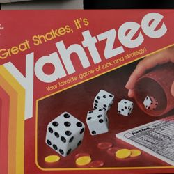 1991 Milton Bradley Yahtzee