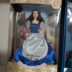 Disney 10th Anniversary Belle Doll 