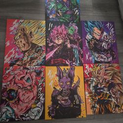 Dragon Ball Z Canvas Paintings