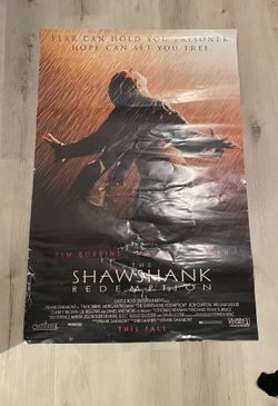 Vintage The Shawshank Redemption 1994 Original collectible Movie Poster (27" x 40")