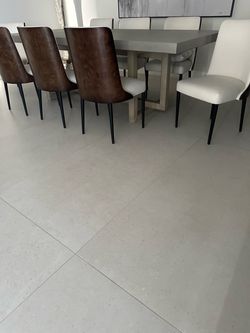 Restoration Hardware Dining Table and CB2 Chairs