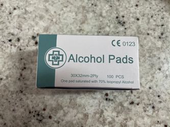 Alcohol Pads 100 Count