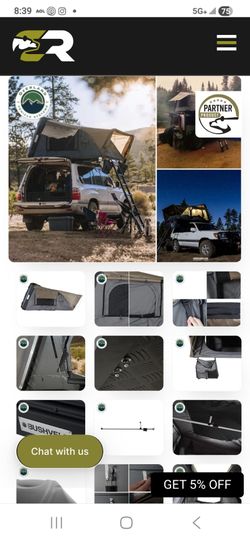 Bushvelb ovs top roof tent hard shall
