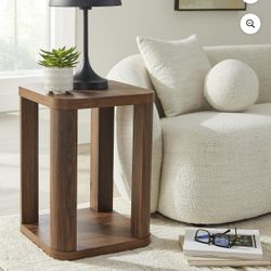 Better Homes & Gardens Juliet End Table, Walnut