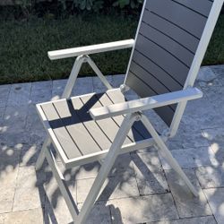 Patio, Pool Reclaimable/Foldable Chairs 