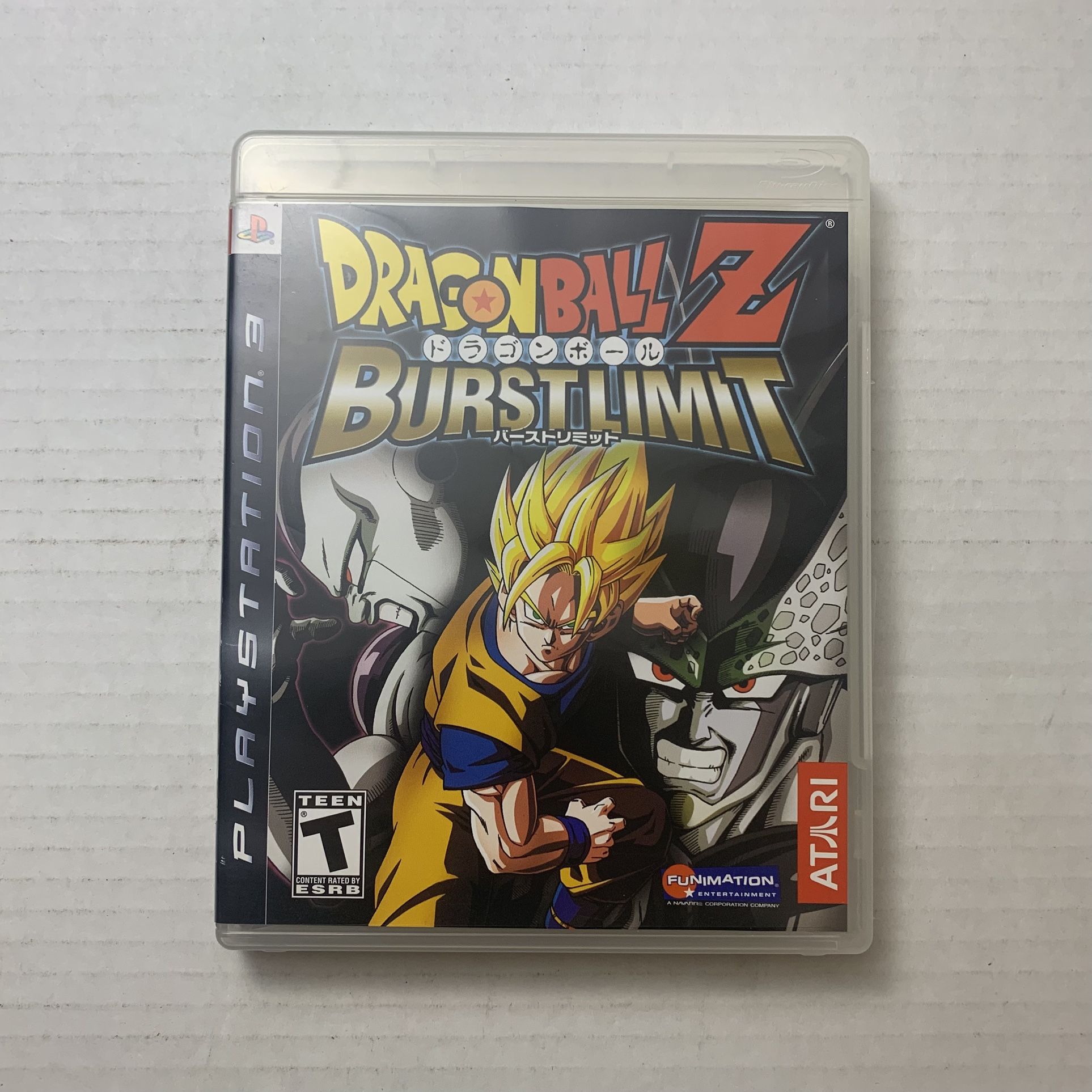 Dragon Ball Z: Burst Limit Sony PlayStation 3 PS3
