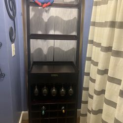 Wine Rack Furniture With Shelves