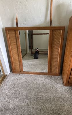 Wooden Mirror