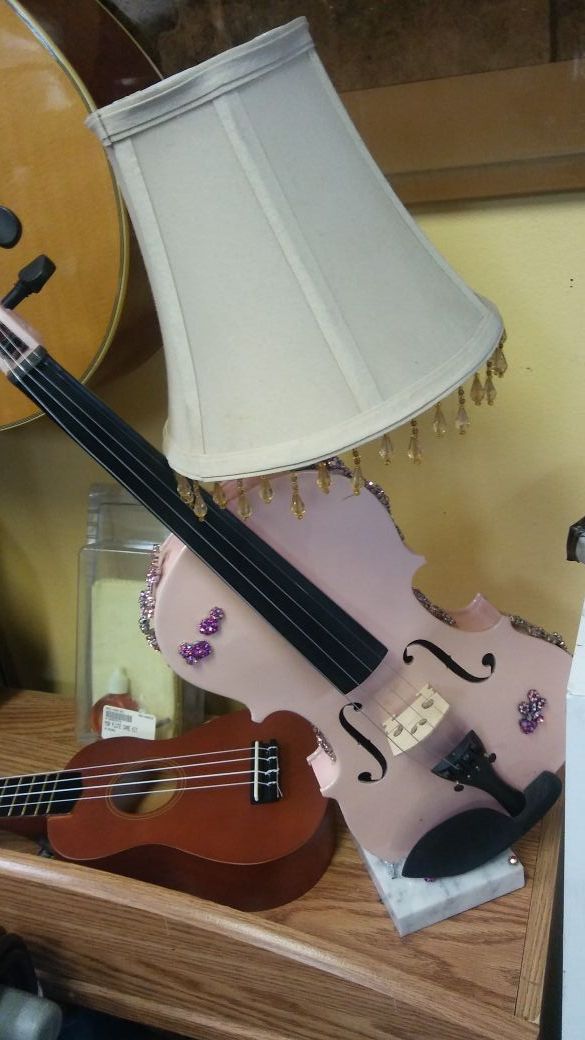 Violin lamp