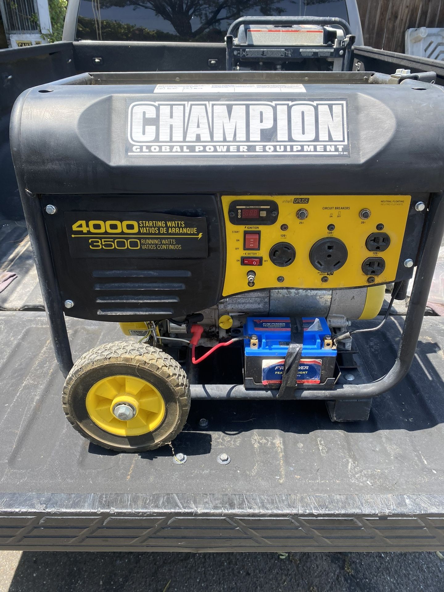 Champion 4000W Generator w/ Remote Start – Fully Functional!