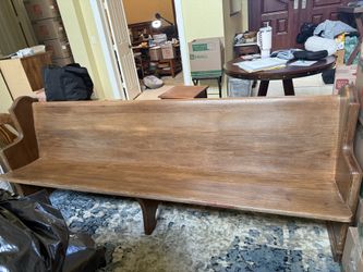 North Georgia Old Church Pew
