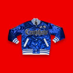 Crenshaw Nipsey Hussle marathon bomber jacket 