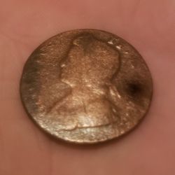 1777 George II Colonial Half Cent