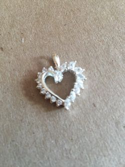 Heart pendant (silver)
