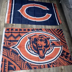Chicago Bears Flags Size 3ftx5ft 