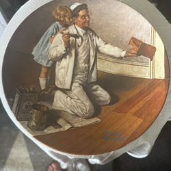 Norman Rockwell Plate