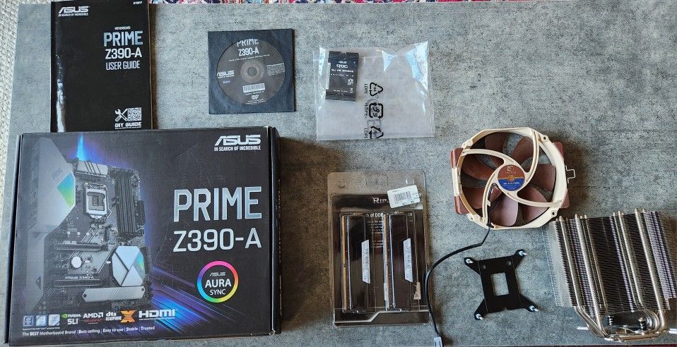 ASUS Motherboard/RAM/Fan/Cooler