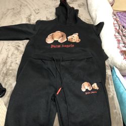 Palm Angels 2pc Hood And Joggers
