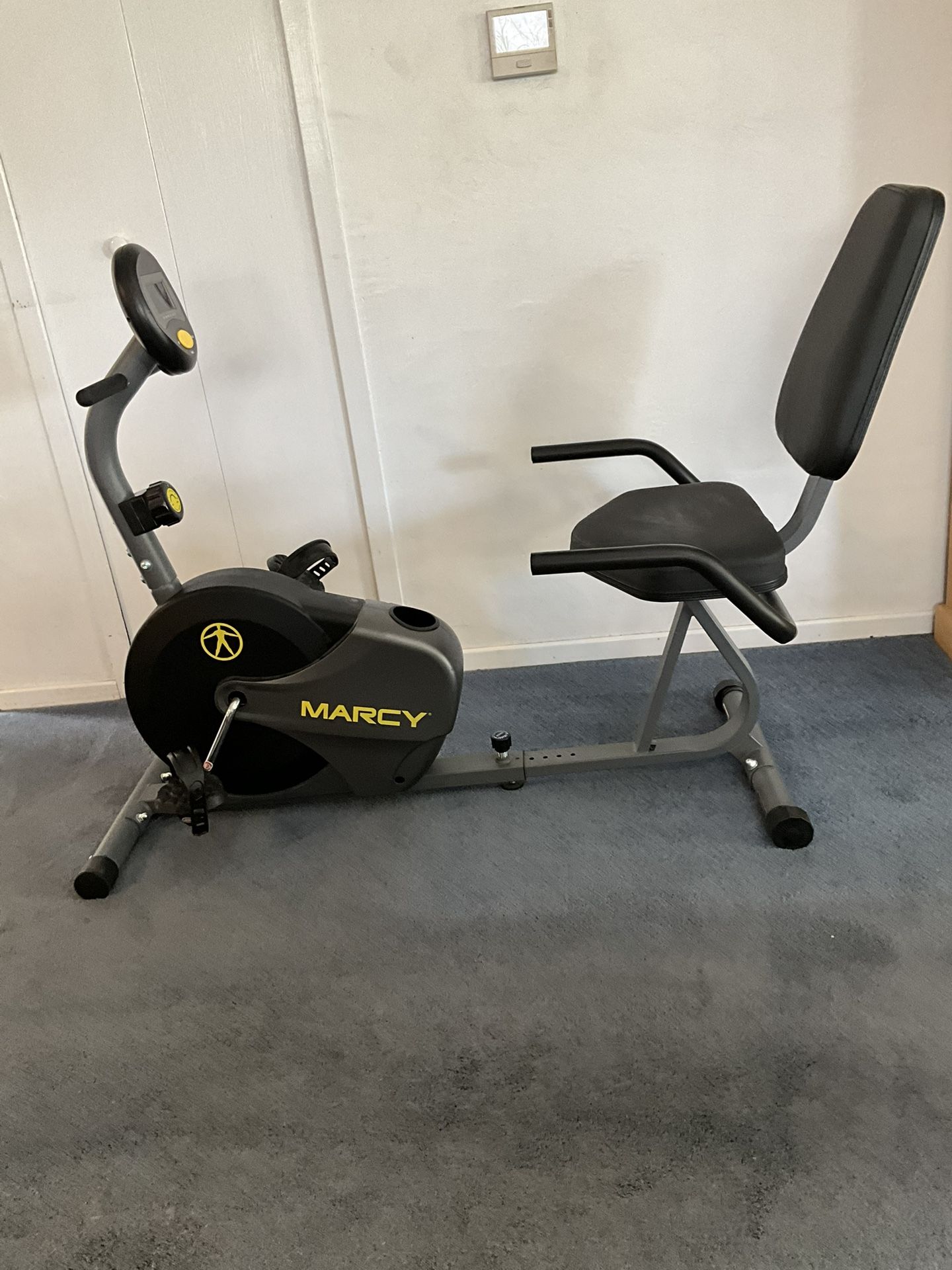 Stationary Exercise Bike - Recumbent Fitness Bicycle 