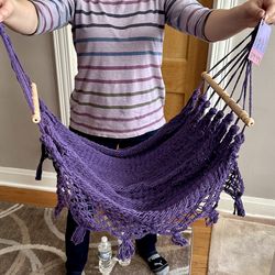 American Girl Purple Hammock 