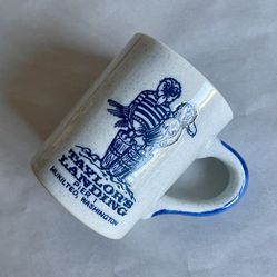 Vintage 8-oz Taylor’s Landing Mukilteo Embossed Souvenir Mug