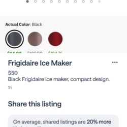 Counter Top Ice Maker 