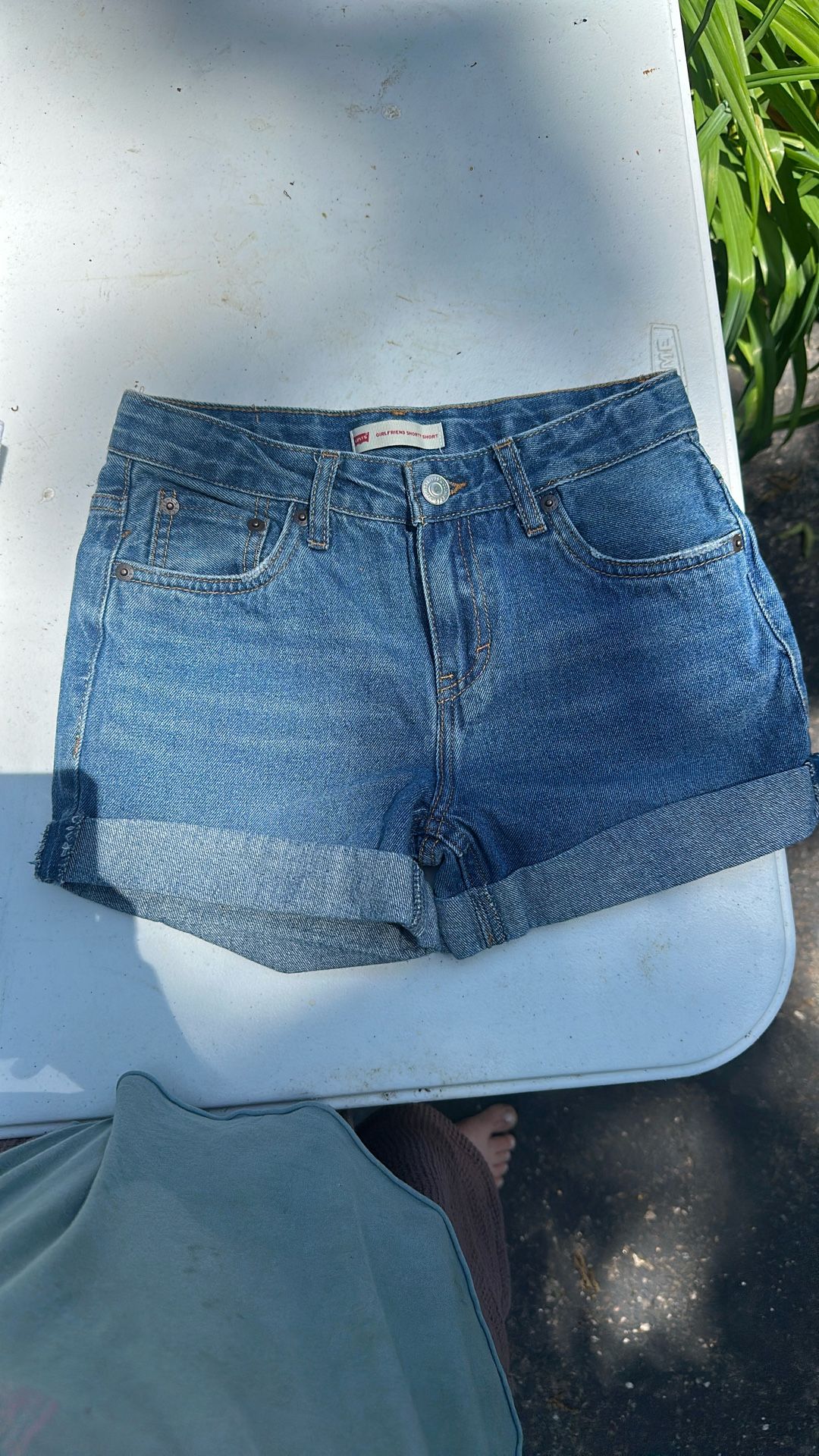 Levi Girls Sz 12 Jean Short
