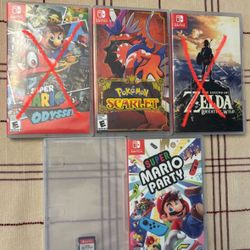Nintendo Switch Games - Pokemon, Zelda, Mario Etc. SEE PRICES