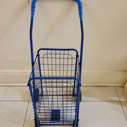 Small folding shopping cart