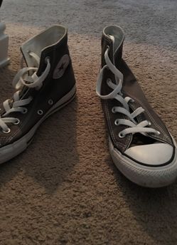Brand new grey converse