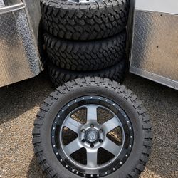 33” R20 Fuel Wheels And MT Tires $1900 