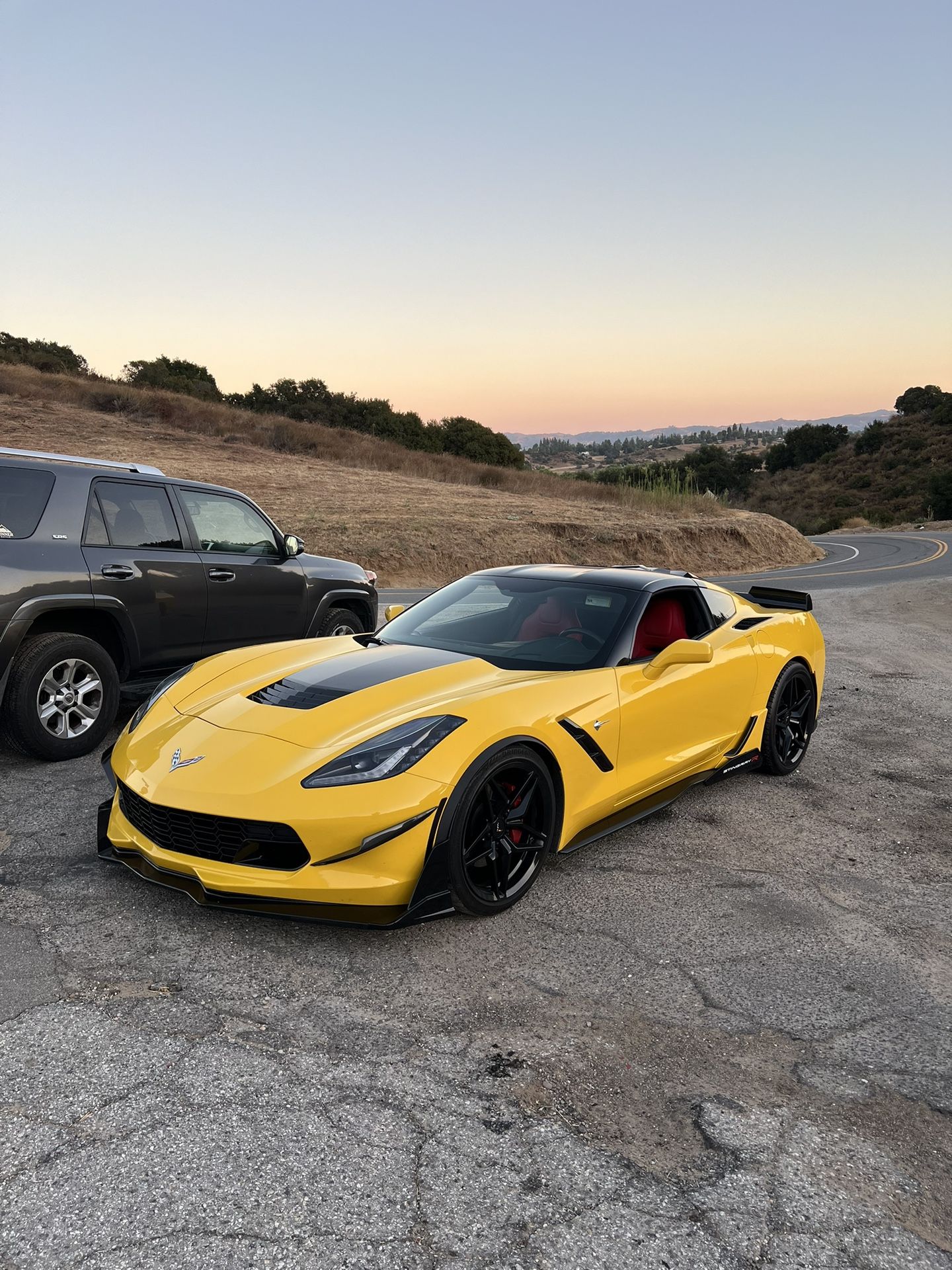 2014 to 2019 C7 Corvette ACS Composite Z06 Brake Scoop