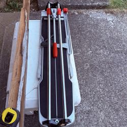 Rubi 30” Tile Cutter.