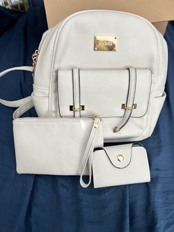 Mini Backpack Hand Bag And Card Holder Set 