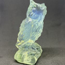 boyd glass owl slight opal