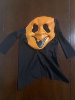 Fun World Easter Unlimited fluorescent orange Ghost Mask