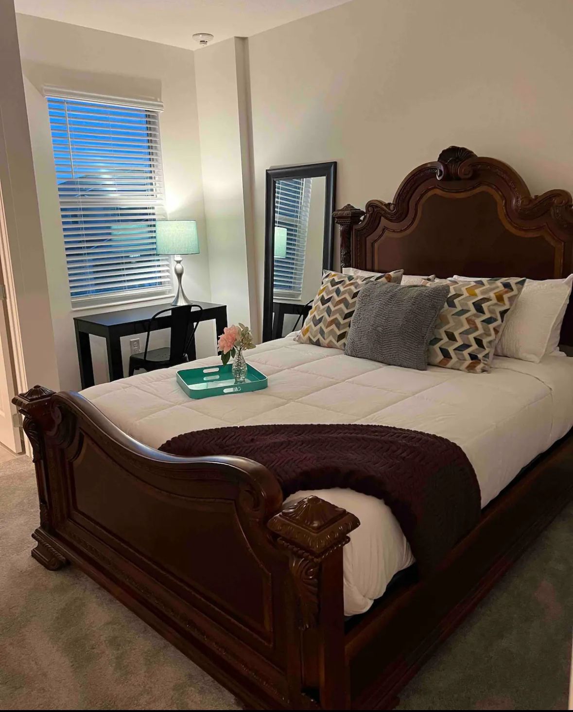2 Queen Beds, Chair And Nightstand 