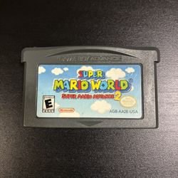 Super Mario World Super Mario Advance 2 for Nintendo Game Boy Advance GBA