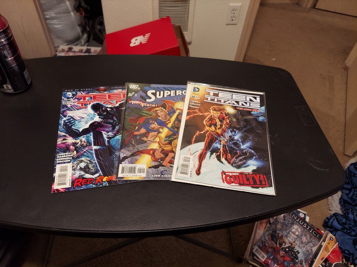 3 Teen Titans Comics