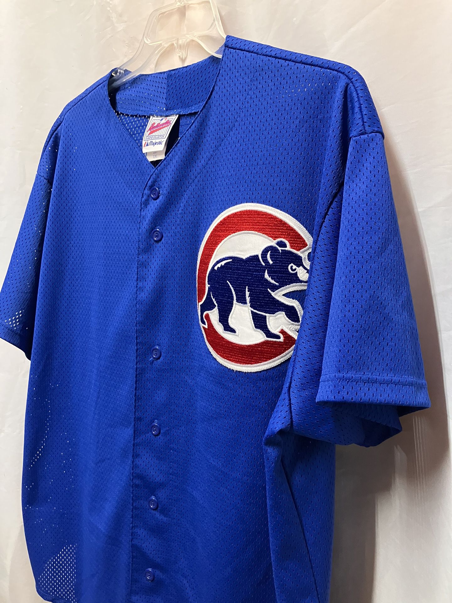 2002-04 CHICAGO CUBS SOSA #21 AUTHENTIC MAJESTIC JERSEY (AWAY) XL