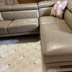Genuine Leather Sofa