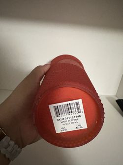 Studded Matte Red Starbucks Cup