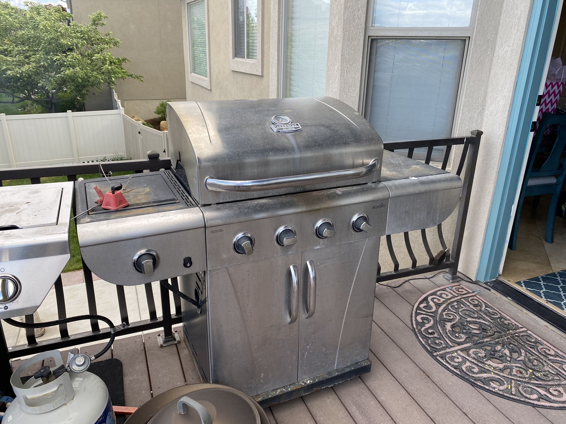 Gas BBQ Grill Stainless $20