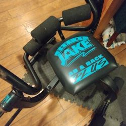 Jake And Ab  Back Work Out Machine