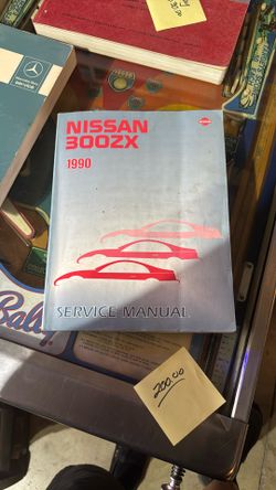 Book 1990 Nissan 300 Zx Service Manual