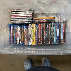 Assorted Blu-Ray And DVD  14 BlueRay And 34 DVD