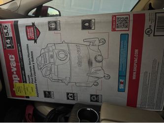 New 14 gallon shopvac vacuum