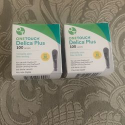 One Touch Delica Plus Lancets